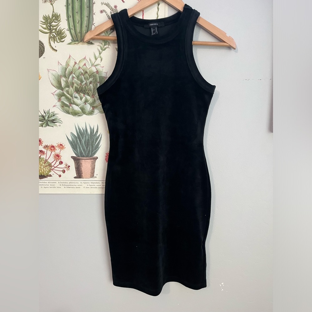 XS forever 21 bodycon velvet dress